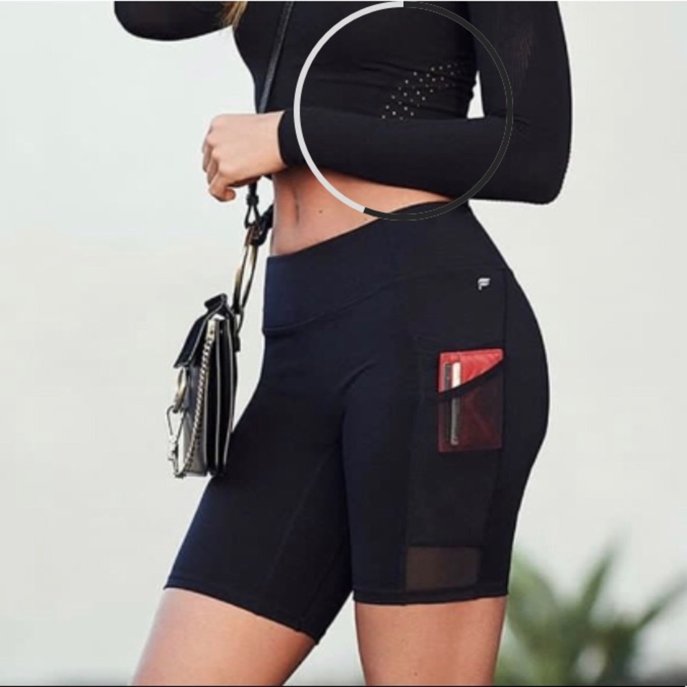 Fabletics high waisted biker short